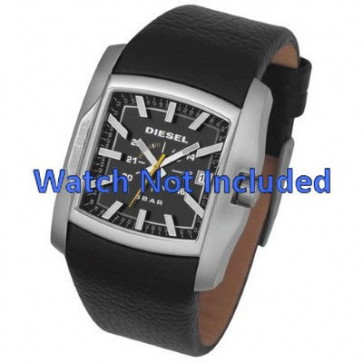 Bracelet de montre Diesel DZ1178 Cuir Noir 29mm